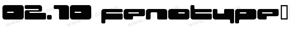 02.10 fenotype字体转换